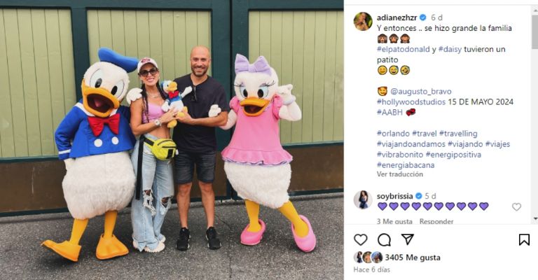 Larisa Mendizábal habla del embarazo de Adianez Hernández y su ex