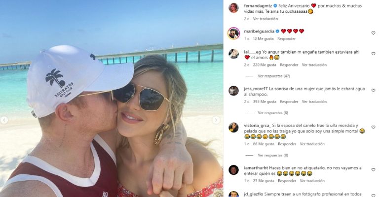 Fernanda Gómez y 'Canelo' Álvarez así festejan su aniversario tras rumores de infidelidad