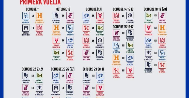 Ajustan calendario de la Liga Mexicana del Pacífico