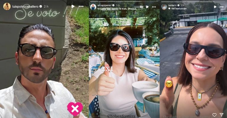 Pedro Sola, Maribel Guardia y más famosos comparten que ya emitieron su voto en estas Elecciones de México 2024