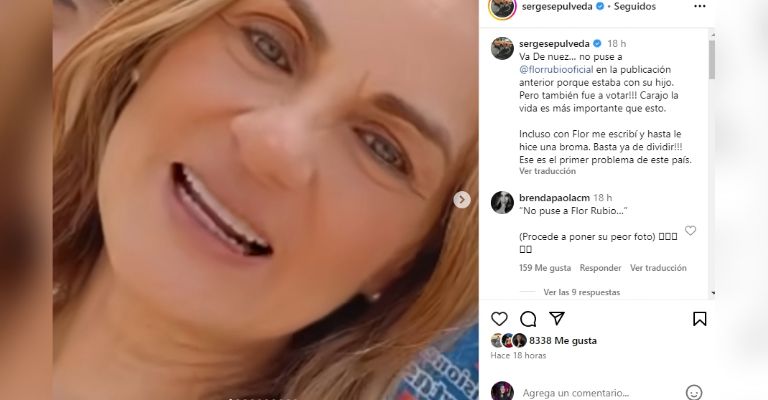 Sergio Sepúlveda despreciaría a Flor Rubio y da fuerte mensaje