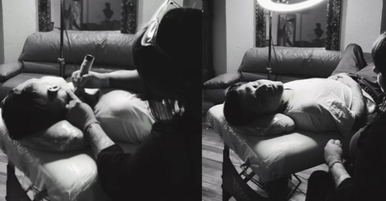 Christian Nodal tan enamorado que se tatuaría a Ángela Aguilar