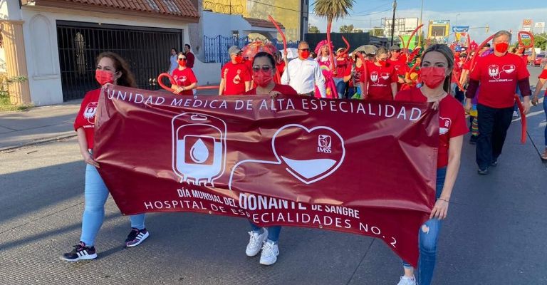 IMSS Cajeme anuncia caminata por el ‘Día Mundial del Donante de Sangre’