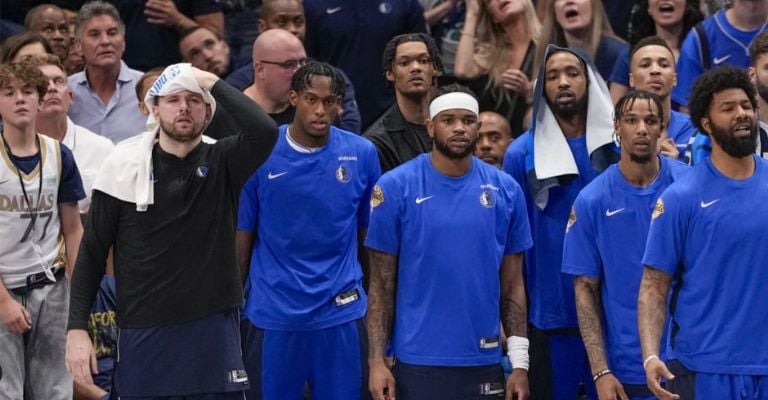 El esloveno vio los minutos finales desde la banca