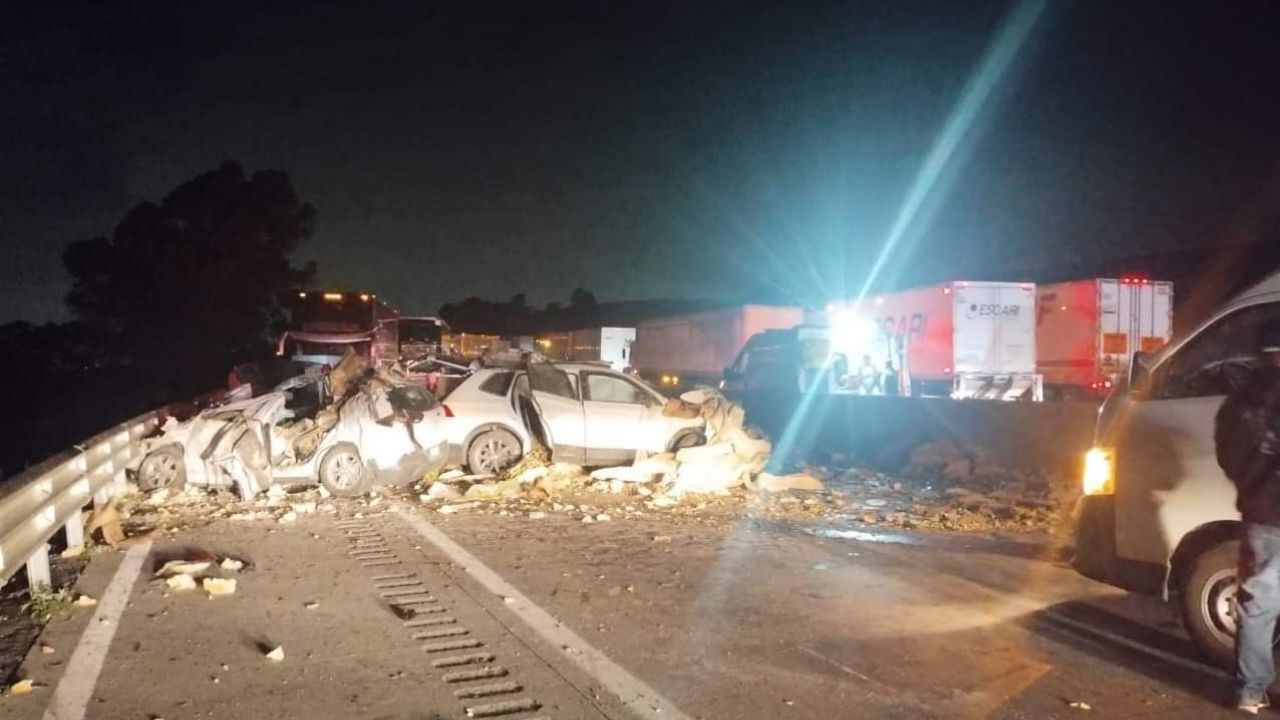Precaución: Fuerte accidente en la autopista México-Puebla deja varios muertos