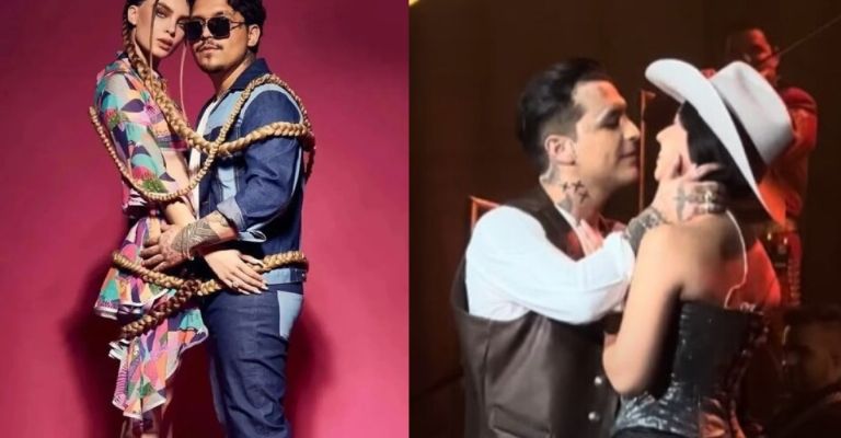 Belinda se burlaría de Ángela Aguilar por relación con Christian Nodal