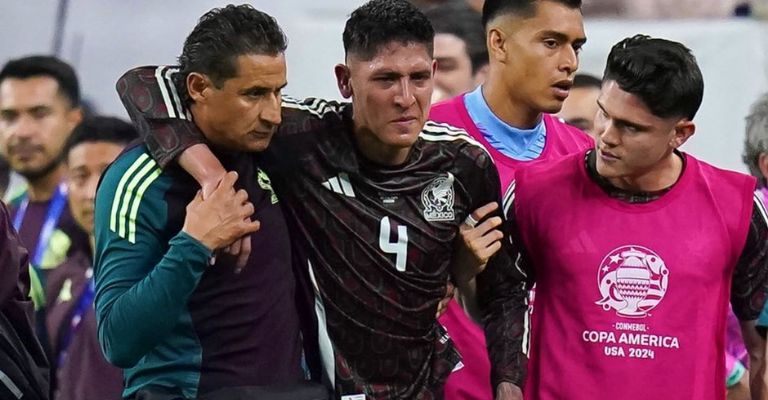El capitán del Tri salió entre lágrimas tras su lesión