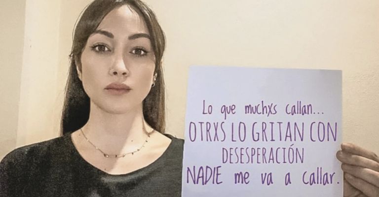 Laura Vignatti exhibe fotos de la brutal golpiza que recibió y denuncia a su novio