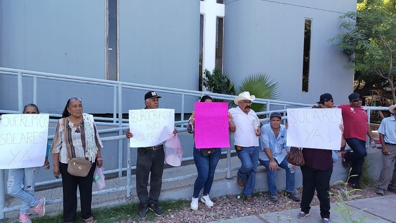 Vecinos del Tobarito piden al gobierno de Sonora celeridad en entrega de solares