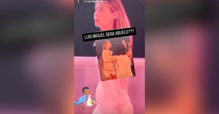 Michelle Salas haría abuelo a Luis Miguel por primera vez