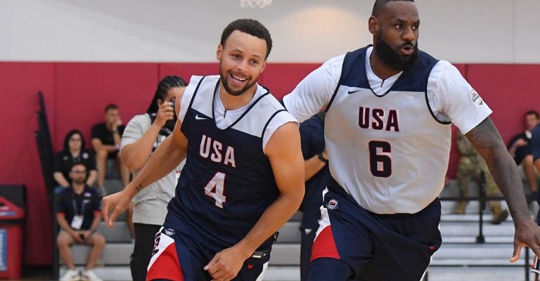 Curry y LeBron jugarán juntos por primera vez