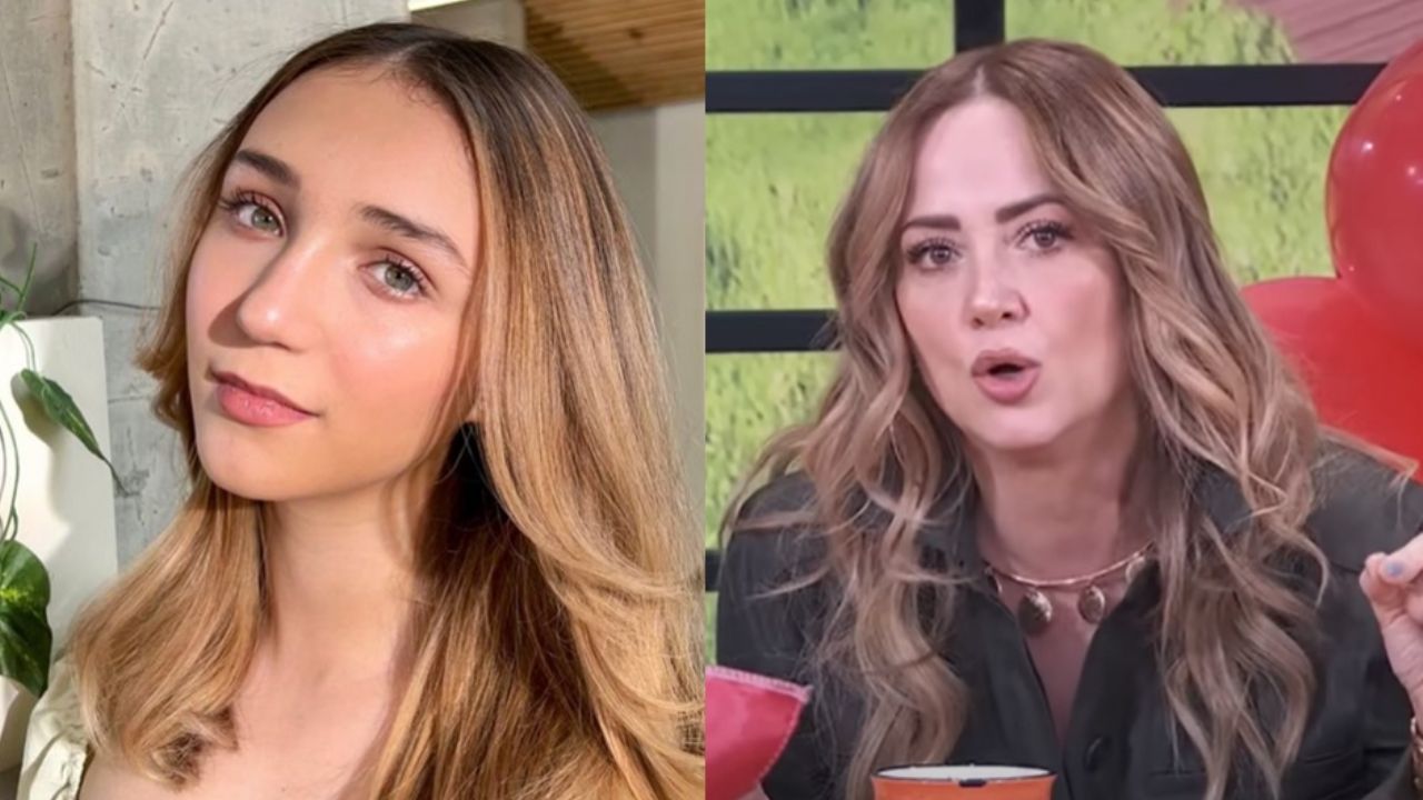 ¡Se enojó! Así reaccionó Andrea Legarreta a pregunta de porqué su hija Nina dejó la escuela