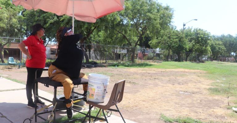 Leticia Ochoa entrenando previo a París 2024