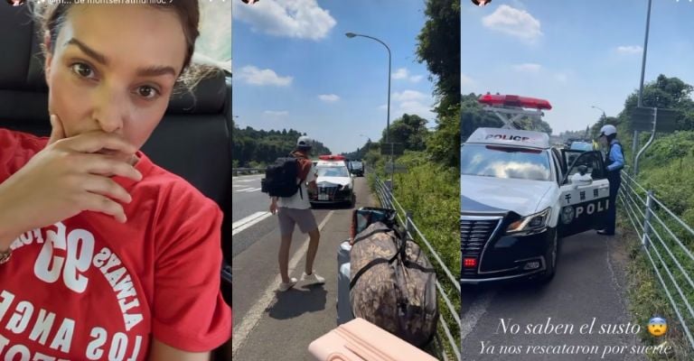 Grettell Valdez narra accidente en Japón y fue rescatada por la Policía junto a su hijo Santino