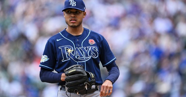 Taj Bradley y Paredes brillaron en la victoria de los Rays