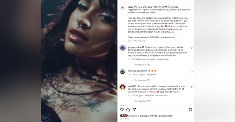 Emiliano Aguilar, hermano de Ángela Aguilar, revela que le gusta Cazzu y le deja mensaje