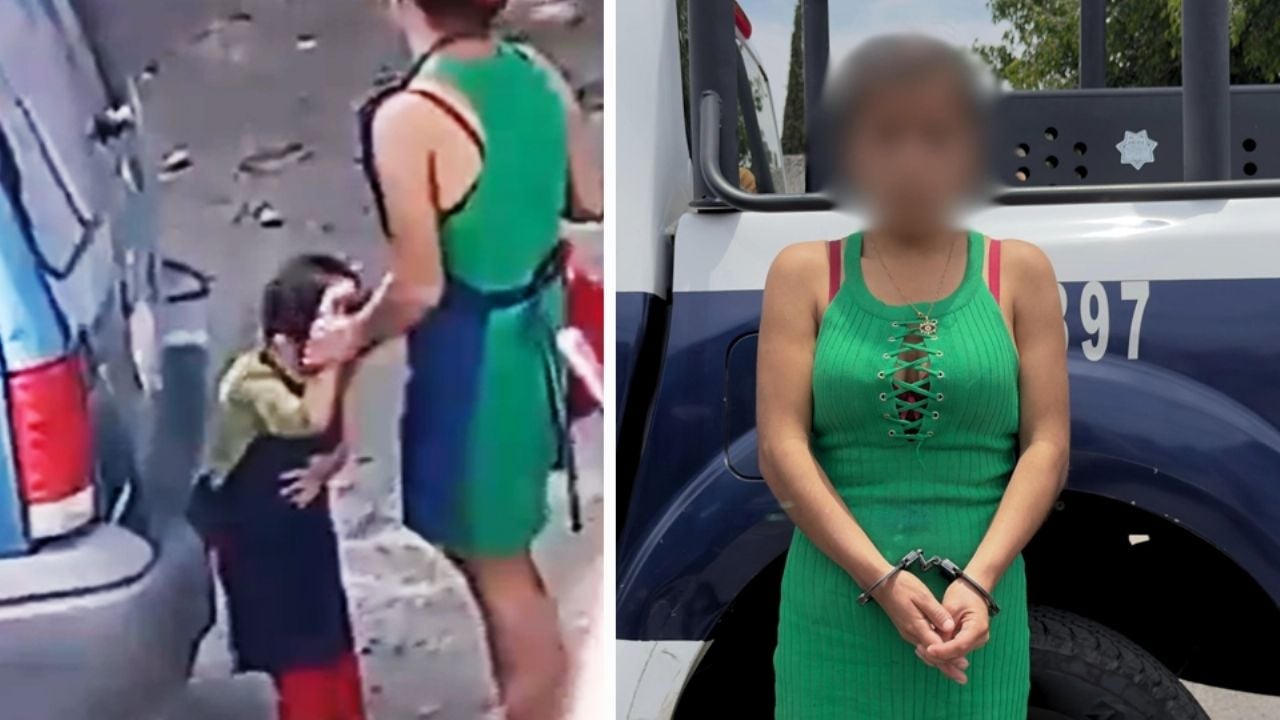 VIDEO: Captan a madre mientras golpea brutalmente a su hijo de solo 4 años en Edomex