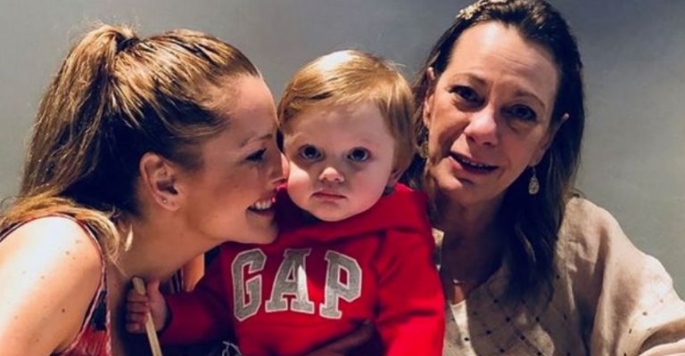 Marjorie de Sousa asegura que su hijo es muy feliz con la figura paterna que es su pareja