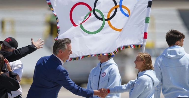 Gabin Newson, gobernador de California