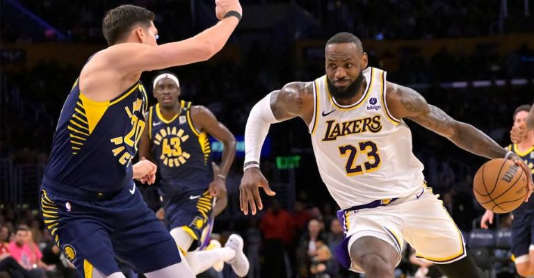 Lakers derrotaron a Pacers en la final del año pasado