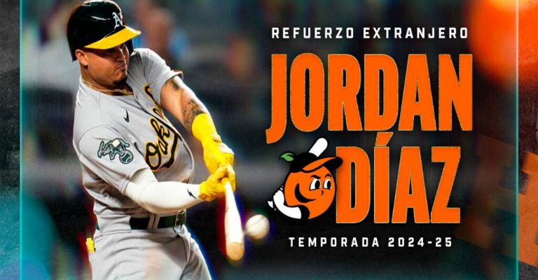 Díaz llega a Naranjeros
