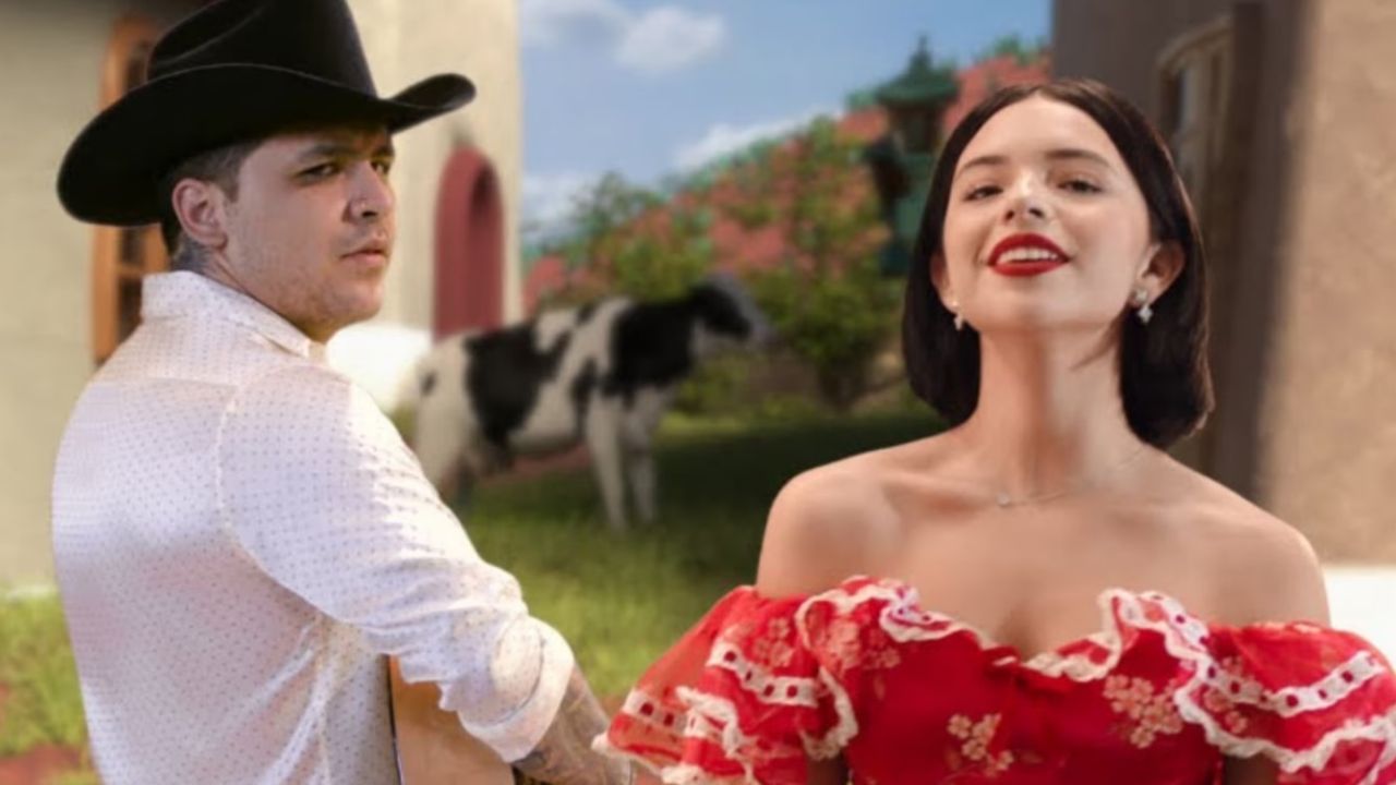 Ángela Aguilar le grita a Christian Nodal a la distancia