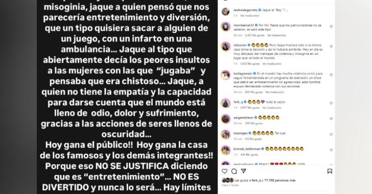 Andrea Legarreta apoya a Gala Montes y explica es mejor que Adrián Marcelo no esté en La Casa de los Famosos México