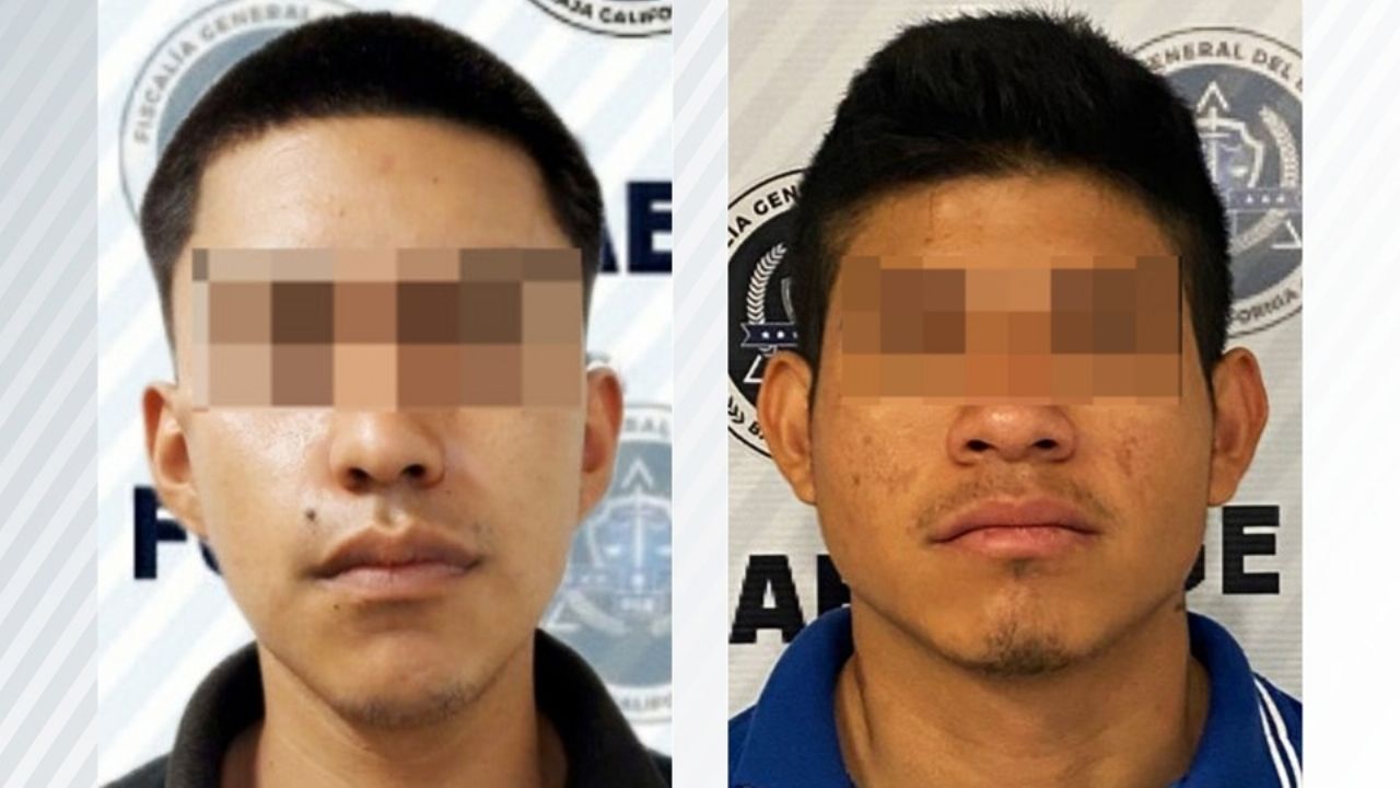 Capturan a dos sicarios que mataron a mujer y dejaron lona con narcomensaje en Tijuana