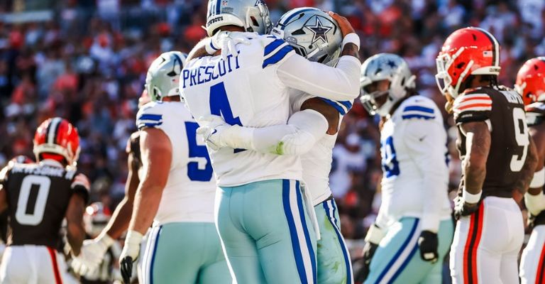 Prescott salió inspirado en este encuentro