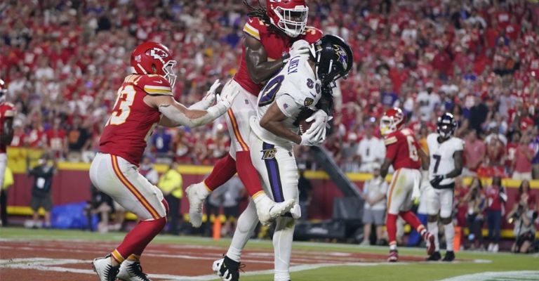 Chiefs ante Ravens fue de los duelos más vistos