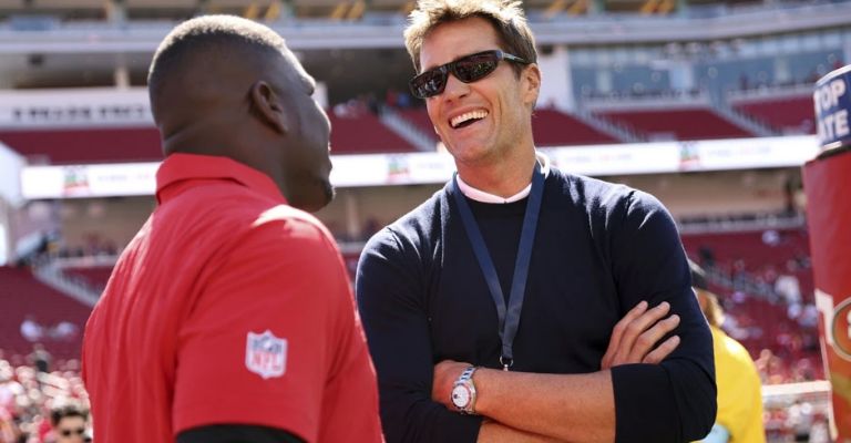 Brady se estrenó como analista para la televisión