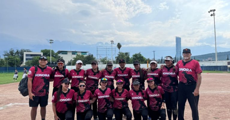 Sonora brilla en su debut en el nacional de sofbol