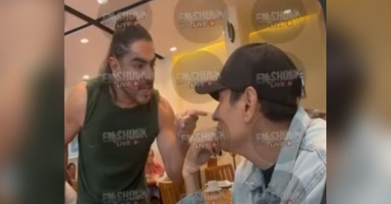 Rey Grupero agrede a Jorge Carbajal y lo acusa de apoyar a un asesino