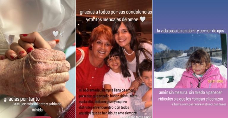Paula Levy confiesa que quiso matarse tras la muerte de Talina Fernández, su abuela