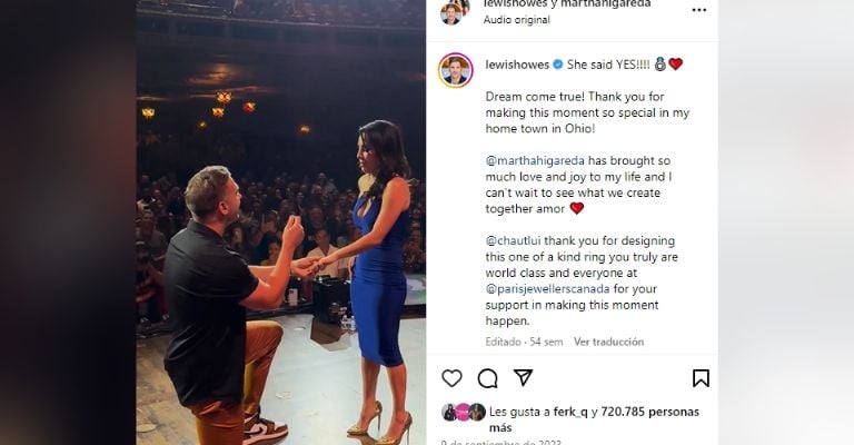 Martha Higareda se casaría con Lewis Howes en diciembre