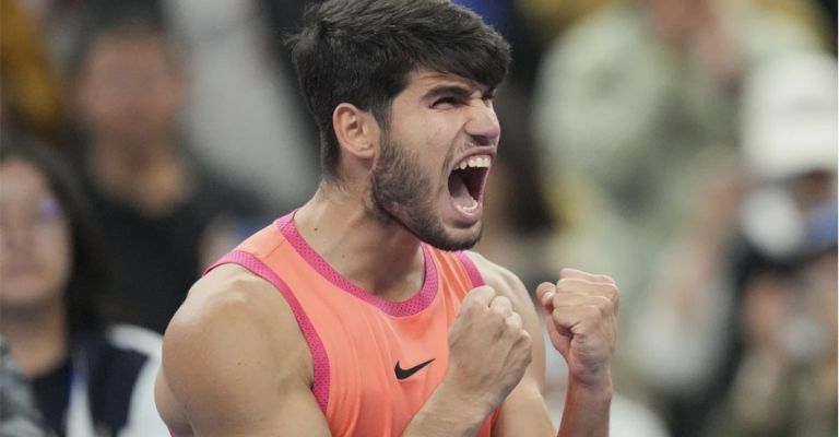 Alcaraz reconoce que su rival se la puso difícil