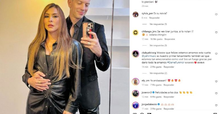 La más reciente publicación de Yahir en su cuenta de Instagram