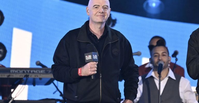 Gianni Infantino, presidente de la FIFA
