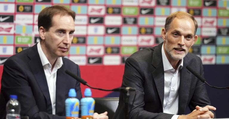 Tuchel fue presentado como entrenador de Inglaterra