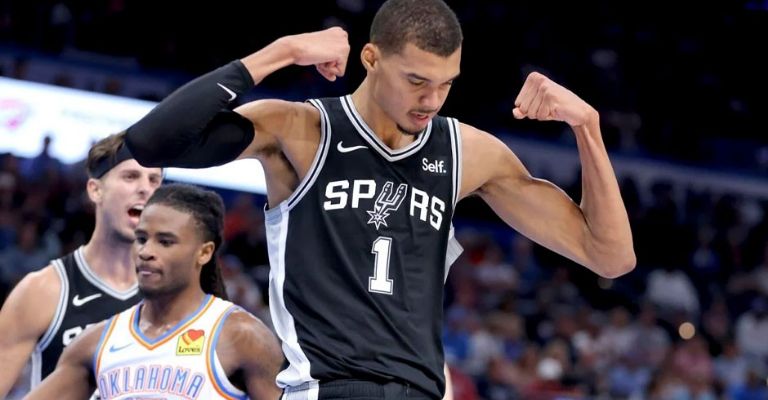 Wembanyama fue el Novato del Año en la NBA