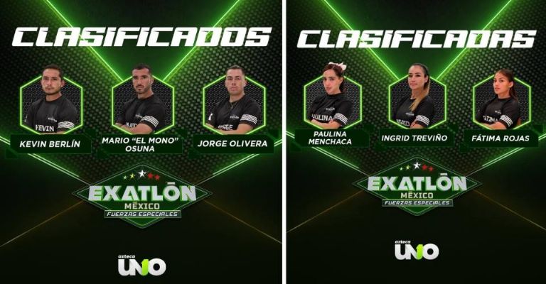 Ellos son los nuevos atletas de 'Exatlón México'