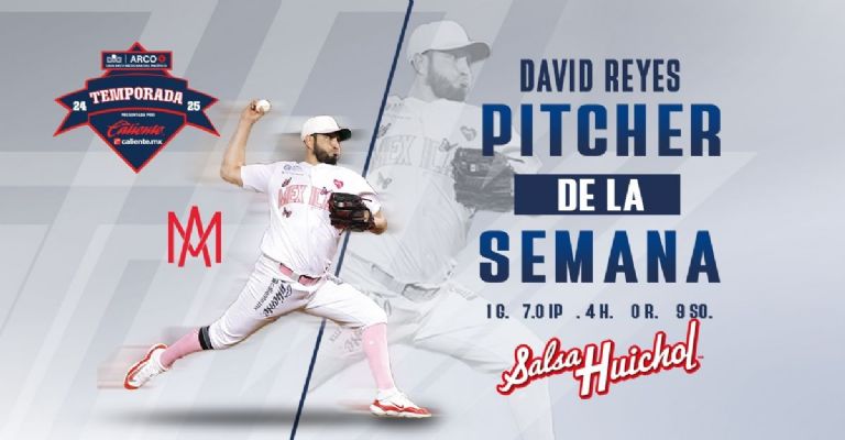 Reyes es el Pitcher de la Semana