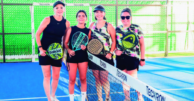 Marissa Sánchez, Valeria Rodríguez, Ligia Borquez y Chio Pérez