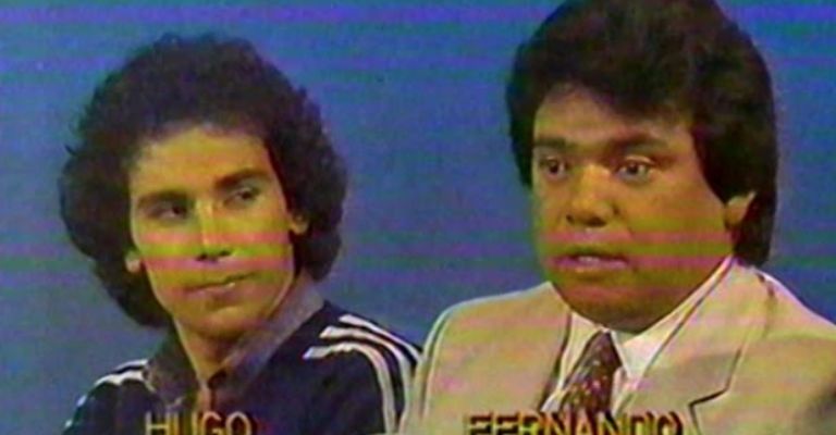 Hugo Sánchez y Fernando Valenzuela en el programa '24 Horas' de Jacobo Zabludovsky