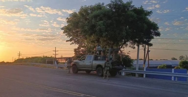 Al lugar arribaron elementos de la Secretaría de la Defensa Nacional 