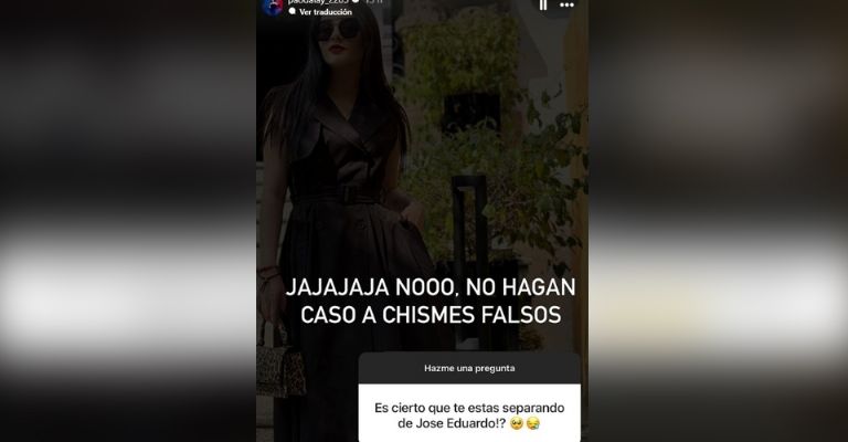 Paola Dalay confiesa si se separa de José Eduardo Derbez tras recibir a Tessa