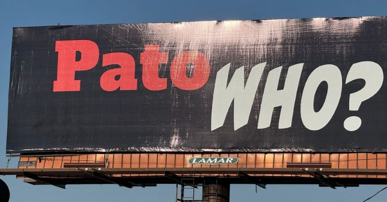 El espectacular con la ya famosa frase