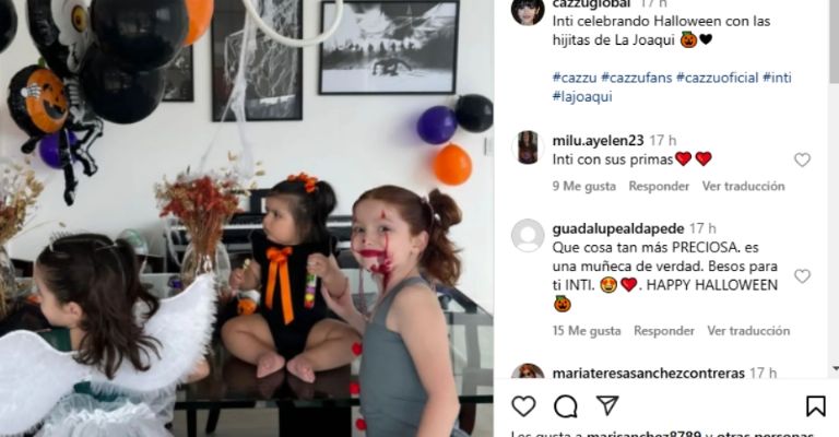 Inti y Cazzu celebran Halloween mientras que Christian Nodal reclama que hablen de Ángela Aguilar