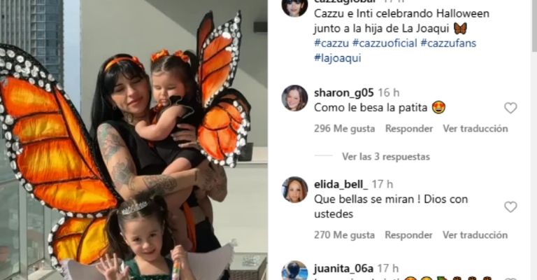 Inti y Cazzu celebran Halloween mientras que Christian Nodal reclama que hablen de Ángela Aguilar