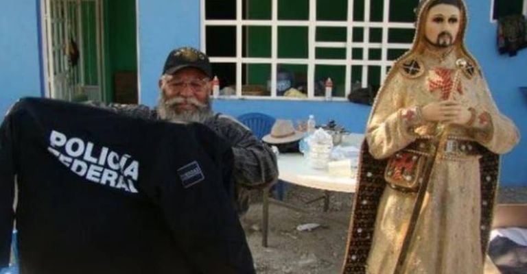 La figura de Nazario Moreno es venerada en muchas comunidades de Michoacán.